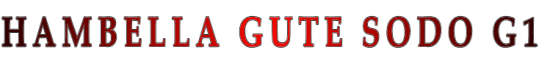 HAMBELLA GUTE SODO G1