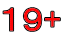 １９+